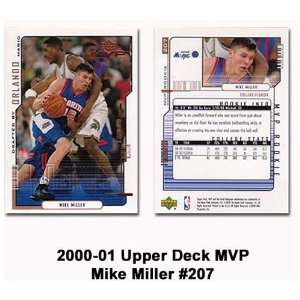  Burbank Sportscards Memphis Grizzlies Mike Miller 2000 01 