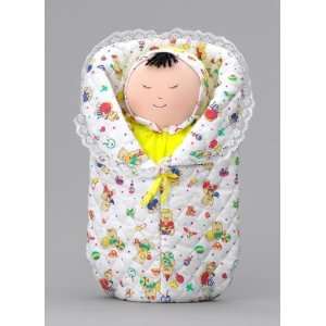  HUG&HLD BABY PUPPET ASIAN/YLW Toys & Games