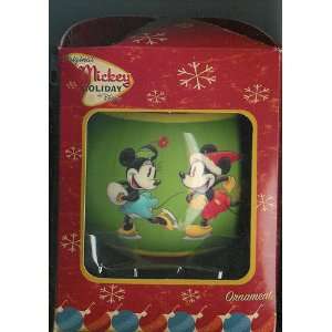  Disney Original Mickey Holiday Christmas Xmas Ornament 
