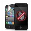 FRONT BACK ANTI GLARE SCREEN PROTECTOR FOR iPHONE 4 G  