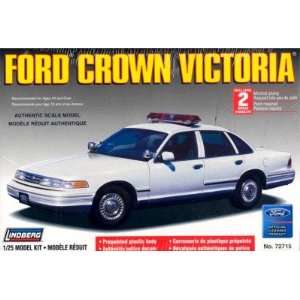   Ford Crown Victoria Police Car Plain White by Lindberg Toys & Games