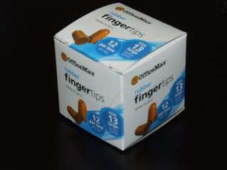 Rubber Finger Tips(Thimbles),Size 13 (Large),Qty=12  