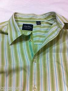 Indigo Palms Tommy Bahama Mens Long Sleeve Shirt Size L  