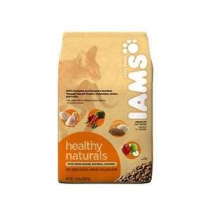  Iams Healthy Naturals with Natural Chicken Cat Food Dry 16 