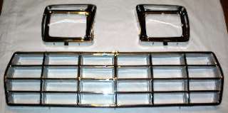 78 79 FORD Truck Bronco CHROME GRILL & DOORS Grille 3Pc  