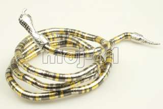 Tibetan Silver Multicolor Snake Shape Bracelet/Girdle/ Necklace  