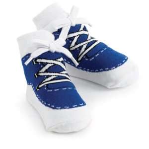  All Boy Blue Sneaker Socks by Mud Pie Baby