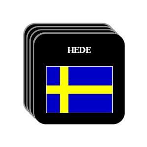  Sweden   HEDE Set of 4 Mini Mousepad Coasters 