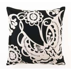  Trina Turk Black Butterfly Pillow