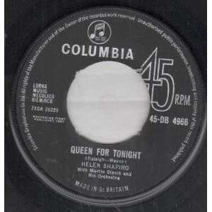   TONIGHT 7 INCH (7 VINYL 45) UK COLUMBIA 1963 HELEN SHAPIRO Music