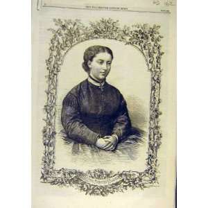   Portrait Princess Helena Prince Christian Print 1866