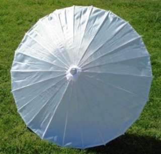  White Cloth Parasol #40WH Clothing