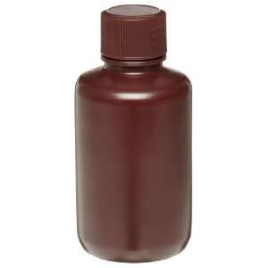 Wheaton 209127 HDPE Leak Resistant Narrow Mouth Bottle, 4oz With 24 