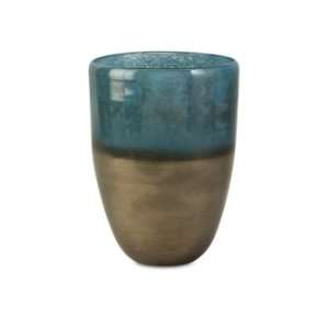  Torben Small Blue Metallic Glass Vase