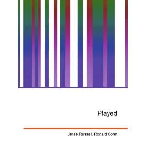  Played Ronald Cohn Jesse Russell Books