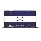 HONDURAS FLAG METAL LICENSE PLATE WALL SIGN TAG