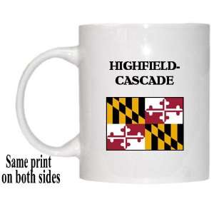  US State Flag   HIGHFIELD CASCADE, Maryland (MD) Mug 
