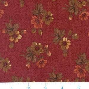  45 Wide Meadow Waltz Meadow Bouquet Wine Fabric By The 