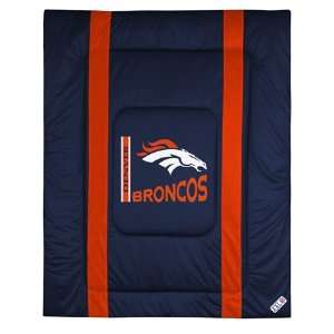  Denver Broncos NFL Sideline Twin Bed/Bedding Sports 