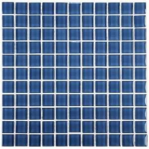  Glace´ Collection 1 x 1 Moonlight Glass Tile