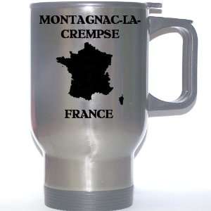  France   MONTAGNAC LA CREMPSE Stainless Steel Mug 