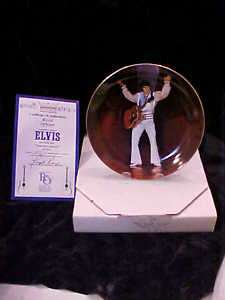 Elvis Detroit Concert Plate By Royal Orleans M.I.B.  