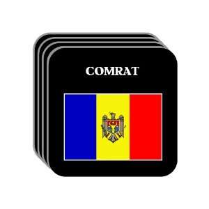  Moldova   COMRAT Set of 4 Mini Mousepad Coasters 