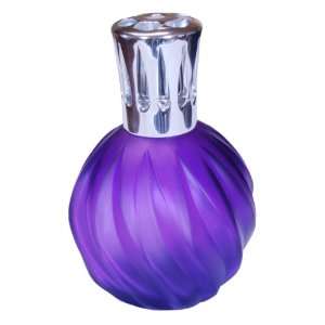  Swirl Frosted Amethyst Fragrance Lamp