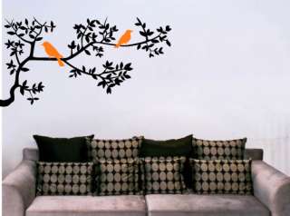 Tree branch and Bird II Wall Decal