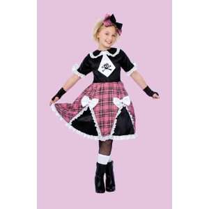  Gothic Pink School Girl Small (4 6) 