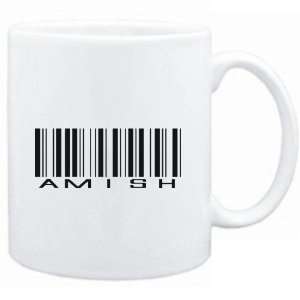 Mug White  Amish   Barcode Religions
