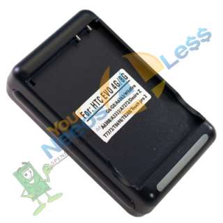 NEW 3500mAh extended battery HTC Hero 200 + Back Cover + Dock Charger 
