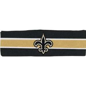 New Orleans Saints Striped Headband