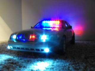 18 Mercury Marauder PATTERN LIGHTS Police Car Custom  