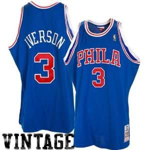 Mitchell & Ness Philadelphia 76ers #3 Allen Iverson 96 97 50 Year 