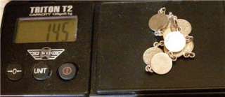   Sterling Silver 925 AZTEC MAYAN Calendar 7.25 Charm Bracelet 14.5g