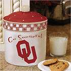The Memory Company Oklahoma Gameday Cookie Jar COL OK 