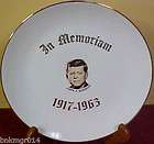 John F.Kennedy In Memoriam Collector Plate