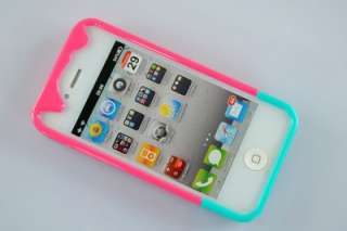3D Melt ice Cream Skin Hard Case Cover 4 Apple iPhone 4 4S + Screen 