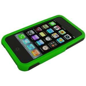  Modern Tech Electric Green Dual Case for Apple iPhone 3G 
