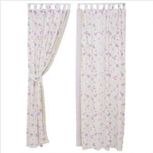  Living Textiles Baby Curtain Set (Bella Butterfly)