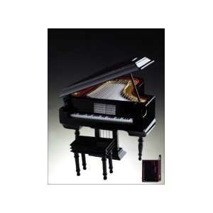  Music Box   Miniature Grand Piano Black 8 