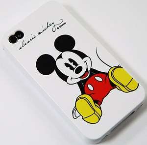 IPHONE 4 4S 4G 4GS Hard SILICONE GUMMY Case Cover DISNEY CLASSIC 