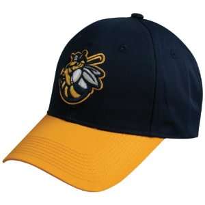  MiLB Minor League YOUTH BURLINGTON BEES Navy/Gold Hat Cap 