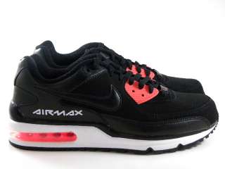 Nike Air Max Wright Black Suede/Solar Red LTD Running Trainers Work 