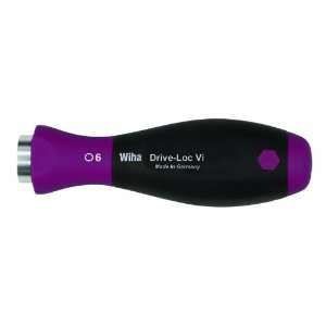  Wiha 28487 Drive Loc VI, MicroFinish Non Slip Grip Handle 