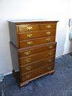 1950S CHERRY TALL CHEST OF DRAWERS BY MASTER CRAFTSMEN # 805