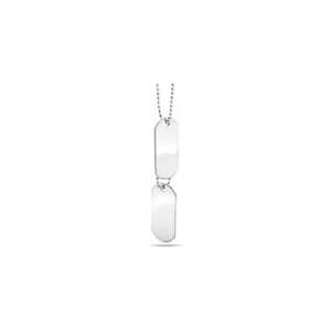 Double Dog Tag 51 cm Necklace