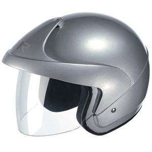  Z1R Metro Helmet   Large/Metallic Silver Automotive