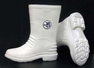 Marlin White Deck Boots  